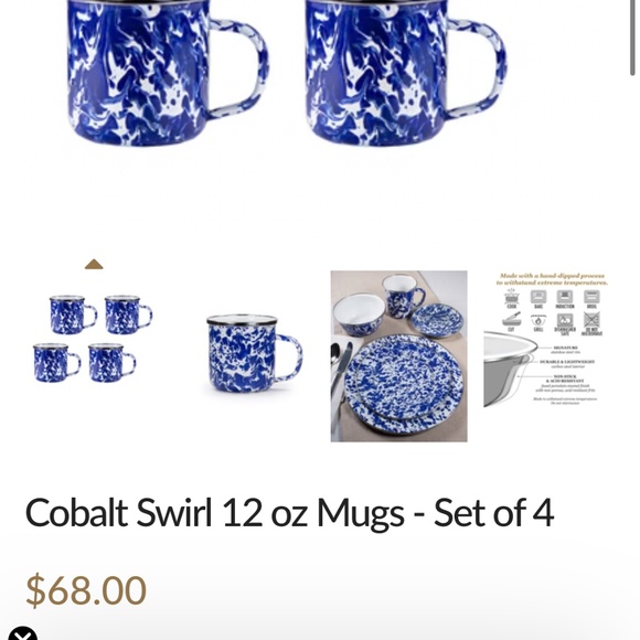 Camping Mugs - Golden Rabbit Enamelware - Picture 2 of 4